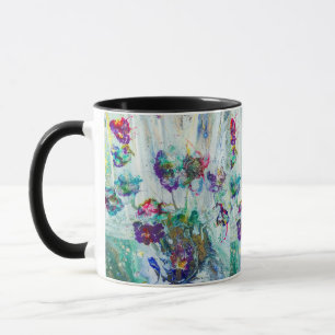 Mug Jardin des colibris Peinture abstraite