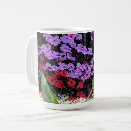 Mug Jardin des fleurs (Devant gauche)