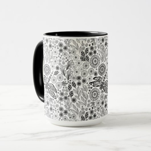 Mug Jardin des libellules (Devant gauche)