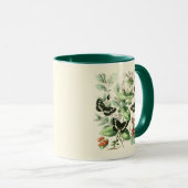 Mug Jardin des papillons et des fleurs (Devant droit)