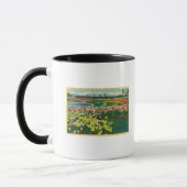Mug Jardin des Roses municipaux dans le comté de Père (Gauche)