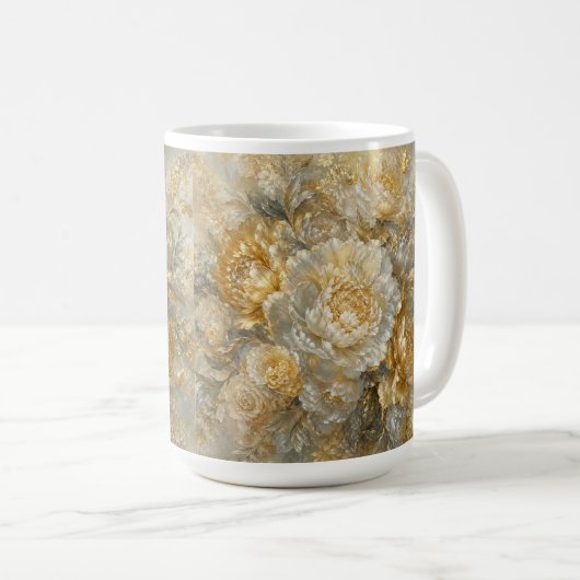 Mug Jardin d'Ivoire Doré (Devant droit)