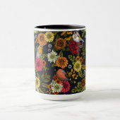 Mug Jardin d'oiseaux et de fleurs 2 (Centre)