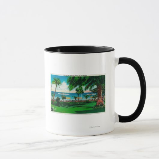 Mug Jardin en face de l'Hôtel St Catherine (Droite)