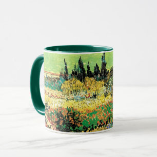 Mug Jardin fleuri avec sentier par Vincent van Gogh