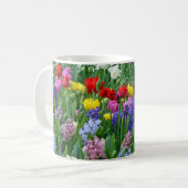 Mug Jardin fleuri coloré (Devant gauche)