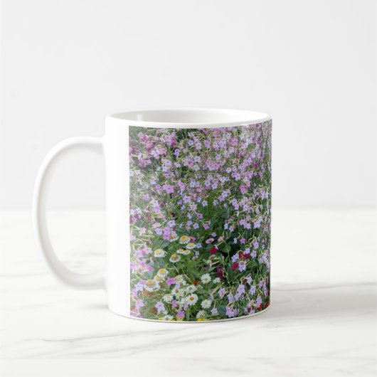 Mug Jardin fleuri coloré (Gauche)