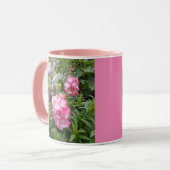Mug Jardin fleuri de Penstemon Nature d'anniversaire (Devant gauche)