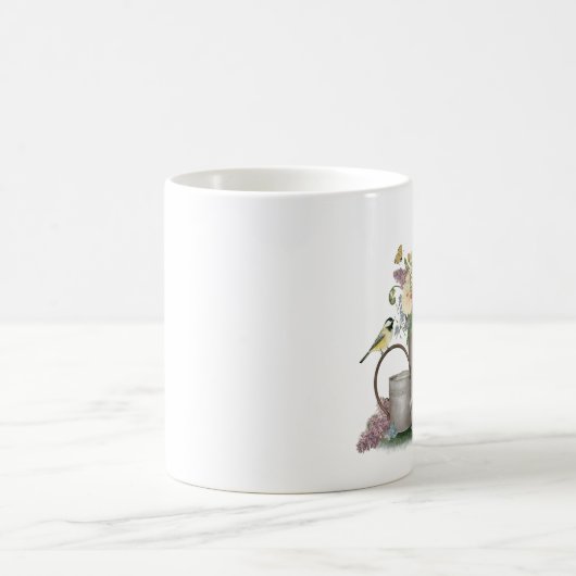 Mug Jardin fleuri Vintage (Centre)