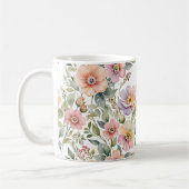 Mug Jardin floral délicatement teinté (Gauche)