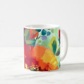 Mug Jardin floral flamboyant (Devant droit)