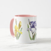 Mug Jardin Flower Iris (Devant gauche)