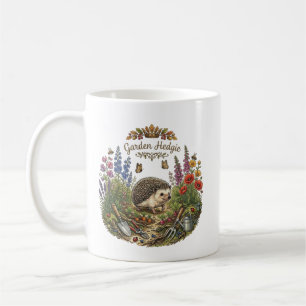 Mug Jardin Hedgie Mignon Hérisson Cottagecore Jardinag