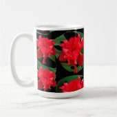 Mug Jardin Hibiscus Monstera Motif Noir (Gauche)