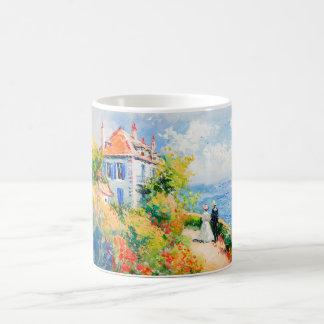 Mug Jardin impressionniste au bord de la mer – Fleurs