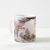 Mug Jardin japonais 3D paisible (Devant gauche)