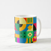 Mug Jardin moderne Abstrait (Devant droit)