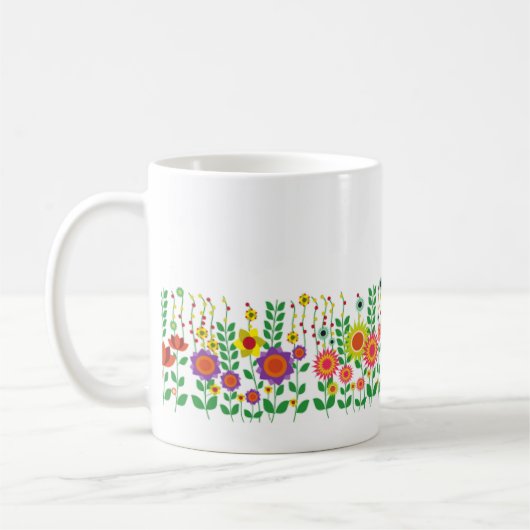 Mug Jardin - Multicolore sans texte (Gauche)