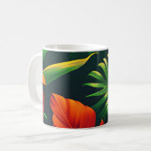 MUG JARDIN NATUREL FEUILLES VERTES (Devant gauche)