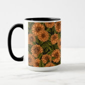 Mug Jardin Orange Dahlia (Gauche)