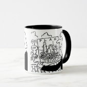 Mug Jardin ou aménagement paysager (Devant droit)