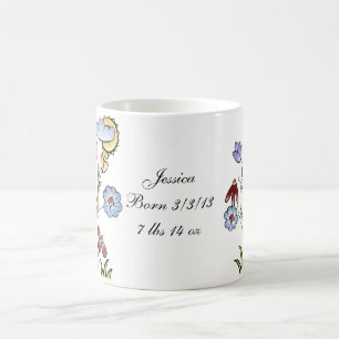Mug Jardin personnalisé Fairy Folk Art