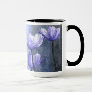 Mug Jardin pourpre de tulipe