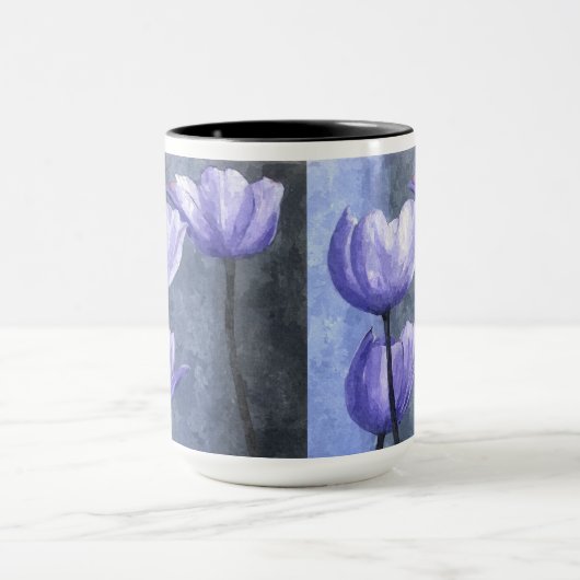 Mug Jardin pourpre de tulipe (Centre)
