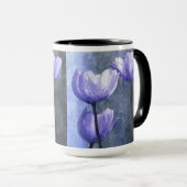 Mug Jardin pourpre de tulipe (Devant droit)