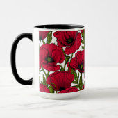 Mug Jardin Red Poppy 2 (Gauche)