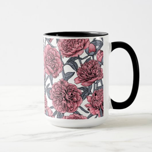 Mug Jardin rose (Droite)