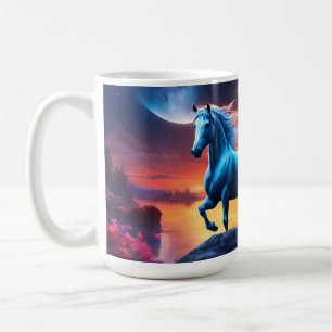 Mug Jardin rose Imaginaire de l'étalon blanc