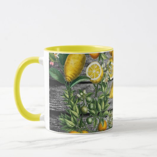 Mug Jardin rustique d'agrumes (Gauche)