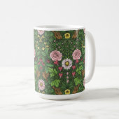 Mug Jardin sauvage en vert (Devant droit)