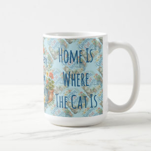 Mug Jardin Société Féline Cottagecore Florales