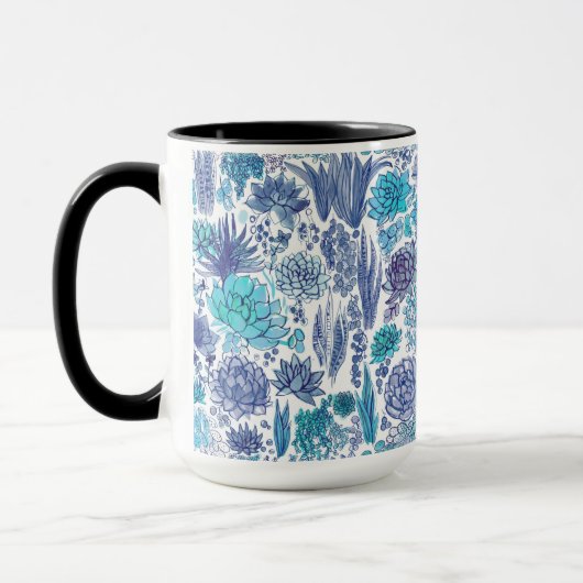 Mug Jardin succulent (Gauche)