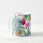 Mug Jardin Tropical de Succulentes (Devant gauche)