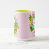 Mug Jardin tropical rose (Centre)