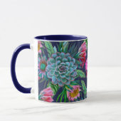 Mug Jardin tropical Succulent (Gauche)
