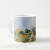 Mug Jardin végétal à Montmartre par Vincent van Gogh (Devant gauche)