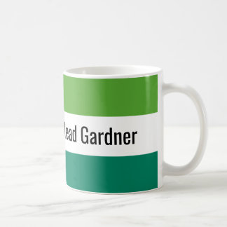 Mug Jardin vert frais modifiable