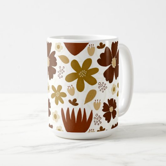 Mug Jardin vintage (Devant droit)