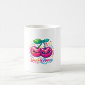 Mug Jardinage Cerises Kawaii Mignon (Centre)