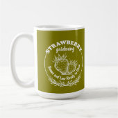 Mug jardinage de fraises (Gauche)