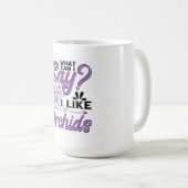 Mug Jardinage d'orchidées (Devant droit)