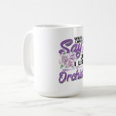 Mug Jardinage d'orchidées (Devant gauche)