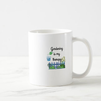 Mug Jardinage Est Mon Sticker Thérapeutique