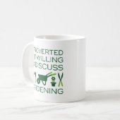 Mug Jardinage introduit (Devant gauche)