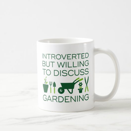 Mug Jardinage introduit (Droite)
