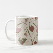 Mug Jardinage Lover Garden Outils Rose (Gauche)